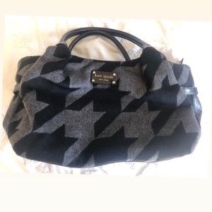 Kate Spade Fleece Herringbone Handbag